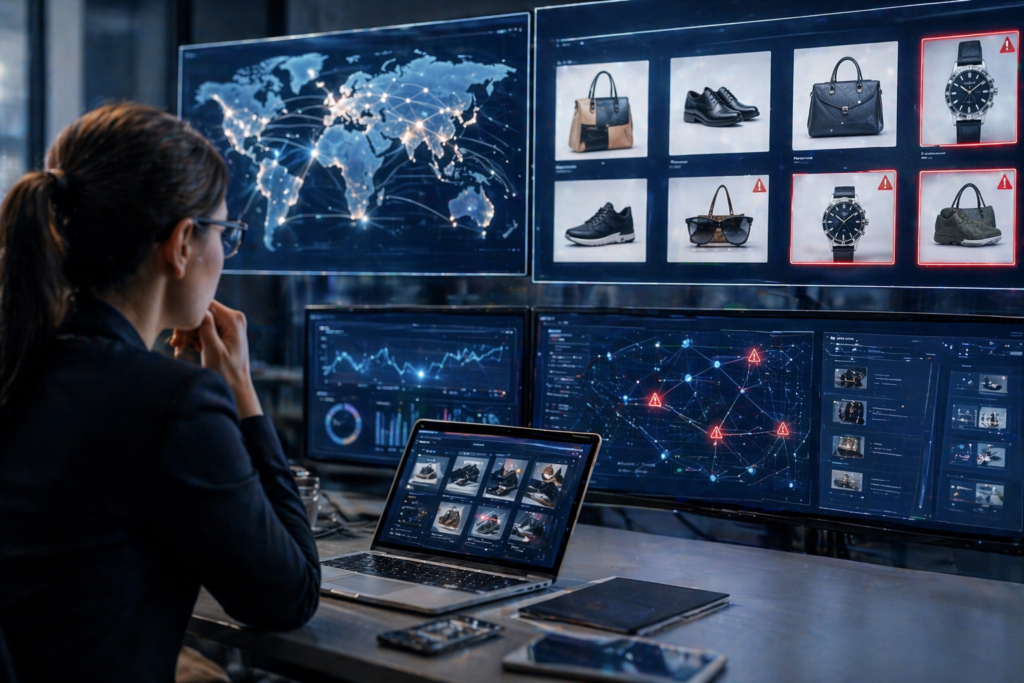 Accueil brand counterfeit monitoring